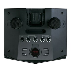 LENCO Soundanlage BT m.Partylight PA-220BK Black