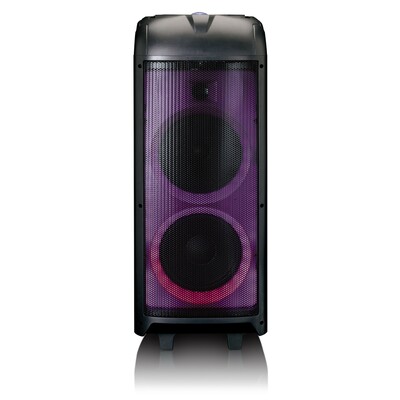 LENCO Soundanlage m.Partylight,Discok. PA-260BK Black