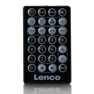 LENCO DAB+ Radio portable,Akku,BT PDR-051 Black
