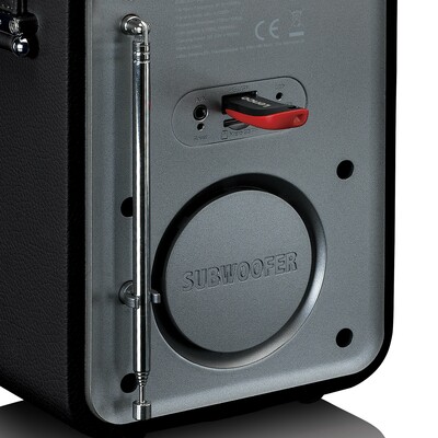 LENCO DAB+ Radio portable,Akku,BT PDR-051 Black