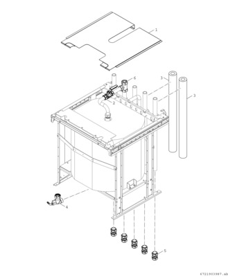 Bosch Thermotechnik Pufferspeicher 50L integrierbar 8738211720