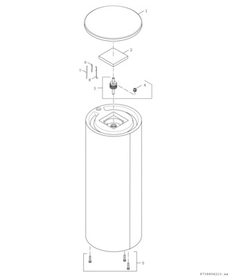 Bosch Thermotechnik Pufferspeicher STORA 200L, silber BH200-51A
