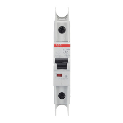 ABB Stotz S&J Sicherungsautomat 10kA,C 8A,1P UL489 SU201M-C8