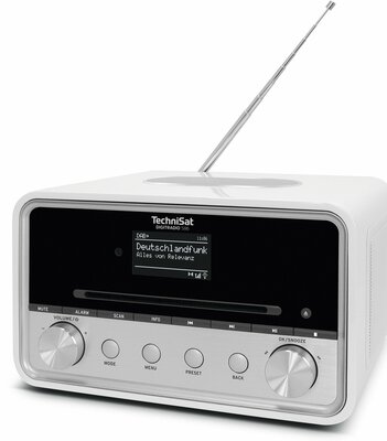 TechniSat DAB+Digitalradio DIGITRADio586 weiß/si