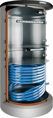 Bosch Thermotechnik Pufferspeicher STORA 750L, silber BSH750-6ERZ1B