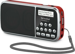 TechniSat DAB+ Taschenradio+Netzteil UKW/USB/LED-Lampe TECHNIRADIORDR rt+NT