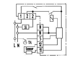 Eberle Controls Raumregler FR-E 52531/i 30°C