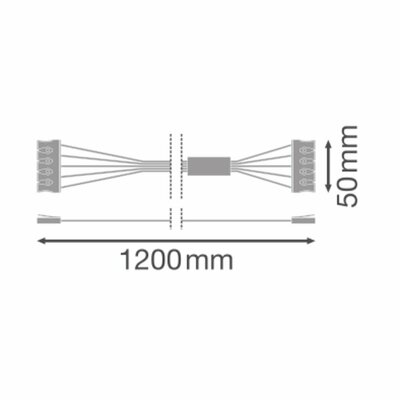 Ledvance Durchgangsverdrahtung 1,5m 5x2,5 DP 1500 TH-KIT 5x2.5