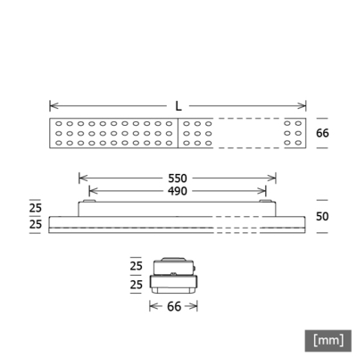 LTS Licht&Leuchten LED-Leuchte 830, weiß LUZ-A14 103.830.ASws
