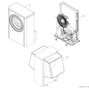 Bosch Thermotechnik Schallhaube Luftwärmepumpe bis 9kW Ansaugung SHB9H