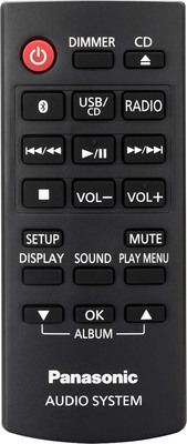 Panasonic Deutsch.CE Micro-HiFi-System DAB+,BT,si SC-PM704EG-S