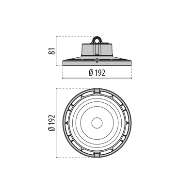 Performance in Light LED-Hallenpendelleuchte 4000K 3111273