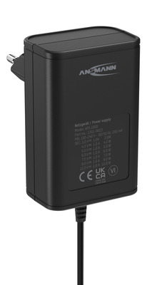 Ansmann universal-Netzteil 3-12VDC,max.1000mA APS 1000