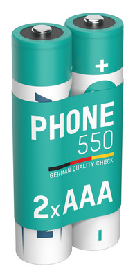 Ansmann Akku Micro DECT-Telefon NiMH AAA 550mAh 5035523 (VE2)