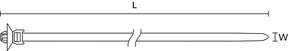 HellermannTyton Befestigungsbinder 126-00255(1500)