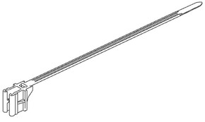HellermannTyton Befestigungsbinder 160x4,6 mm 148-00200(500)