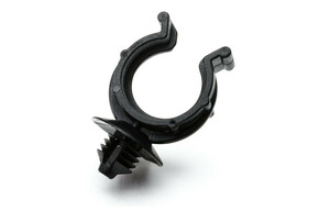 HellermannTyton Wellrohrhalter 25,2x8 mm, schwarz 151-00019(500)