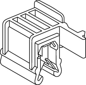 HellermannTyton Befestigungselement 24x13,4 mm 151-00429(500)
