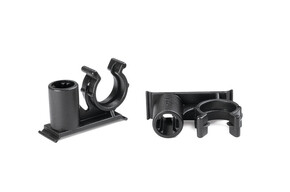 HellermannTyton Wellrohrhalter 35,3x11 mm schwarz 151-00702(500)