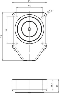 Assa Abloy effeff Magnet 830 IS 500N 24V 830-5IS-----F90