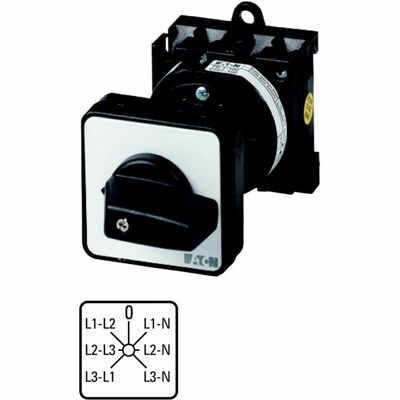 Eaton Instrumenten-Umschalter mit 0-Stellung T0-3-8007/Z