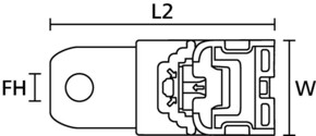HellermannTyton Befestigungselement 115,6x34,9 mm 151-01648(280)