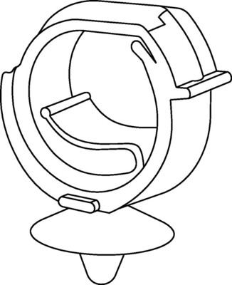 HellermannTyton Halteclip 26,2x10 mm 151-02874(1500)
