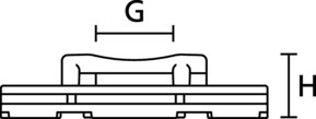 HellermannTyton Pastensockel 151-03196(100)