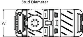 HellermannTyton Befestigungselement 7.0 mm 151-03558(150)