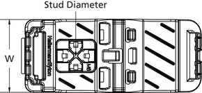 HellermannTyton Befestigungselement 9.0 mm 151-03567(150)