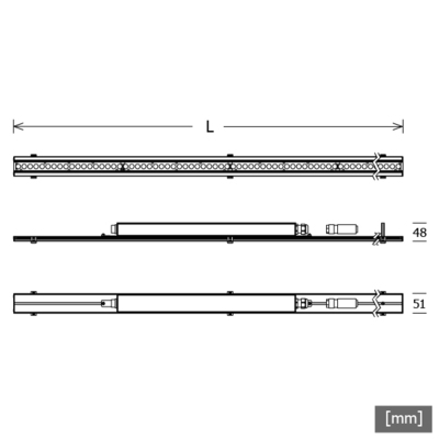 LTS Licht&Leuchten LED-Lichteinsatz IP54 830, DALI LKIPL0701083016881D.