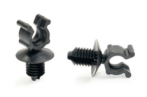 HellermannTyton Wellrohrhalter 16,1x8 mm, schwarz 151-14314(500)