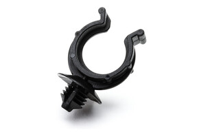 HellermannTyton Wellrohrhalter 22,7x8 mm, schwarz 155-17801(500)