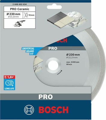 Bosch Power Tools DIA Trenn B.f. Ceram 230 x 22,23 2608602634