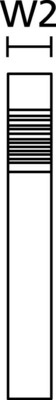 HellermannTyton Befestigungsschelle schwarz 192-10500(100)