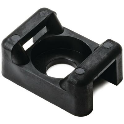 HellermannTyton Befestigungssockel schwarz CTM4-PA66-BK (100)