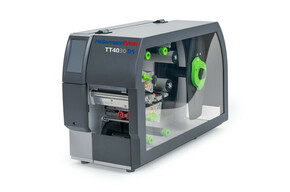 HellermannTyton Thermotransferdrucker beidseitiger Druck TT4030DS-MET-GY