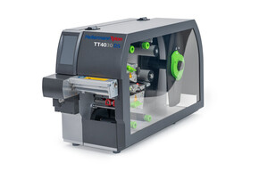 HellermannTyton Thermotransferdrucker beidseitiger Druck TT4030DS-MET-GY