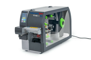HellermannTyton Thermotransferdrucker beidseitiger Druck TT4030DS-MET-GY