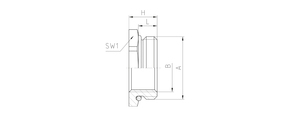 Jacob MS-Reduktion M50x1,5/PG21 M50PG21/OM
