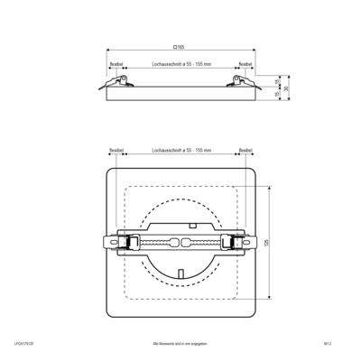 EVN Lichttechnik LED-Panel 3000/4000/6000K LPQV170125