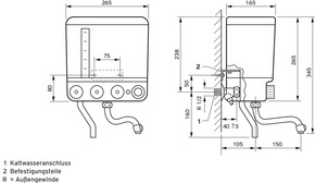Vaillant Kochendwassergerät 5 Liter Inhalt VEK 5 S br/bg