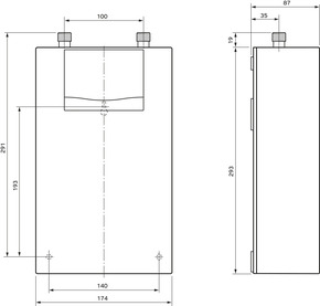 Vaillant Durchlauferhitzer electronicVED lite VED E 11-13 L F