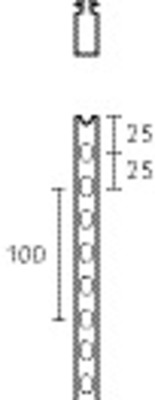HellermannTyton Verdrahtungskanal B=25,H=60mm HTWD-PW-25X60