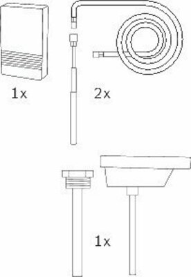 Bosch Thermotechnik Fühlerset 120mm 7739622862