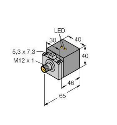 Turck Sensor induktiv BI20U-CA4 #1627297