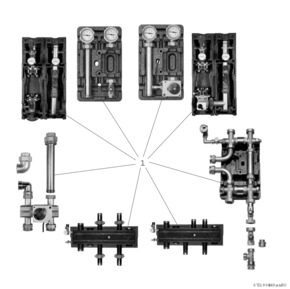 Bosch Thermotechnik Mischermodul f.bivalente Anlagen MMB32