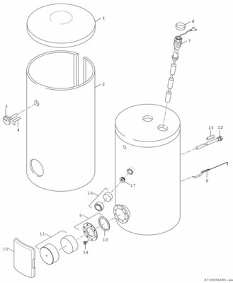 Bosch Thermotechnik Bival.Warmwasserspeicher STORA 419L, silber WPS490-1EP1C