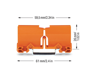 WAGO GmbH & Co. KG Befestigungsadapter orange 773-332