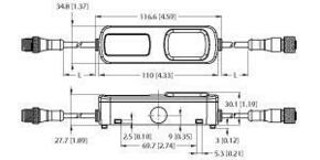 Turck Bestückungssensor Pick-to-Light PTL110SFF100TQPS150